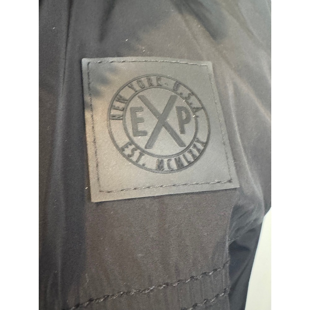 Express Black Bomber Jacket Size Small - image 5